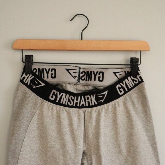 Gymshark Women's Small Grey Two-Tone Flex Seamless Activewear Stretch Leggings - Picture 3 of 9